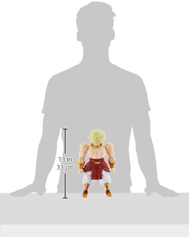 Dragon Ball Super – Super Saiyan Broly Limit Breaker 13” Figure, S1 Super Saiyan Broly, Series 1 (36236) - Figurio