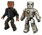 Marvel Minimates 21 Iron Man Movie Jim Rhodes and Mark I Iron Man - Figurio