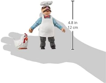 Diamond Select Toys The Muppets Best of Series 2: Swedish Chef with Kitchen Action Figure, Multicolor Small - Figurio