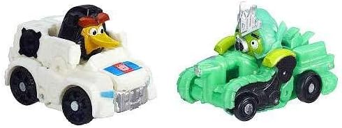 Hasbro, Angry Birds Transformers Telepods Autobird Jazz Bird vs. Deceptihog Brawl Pig Figure 2-Pack [Deceptihogs Revenge] - Figurio