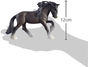 Schleich Shire Stallion Toy Figure - Figurio