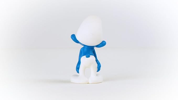 Schleich Smurfs, Collectible Retro Toys and Figurines for All Ages, Dimwitty Smurf Figure - Figurio