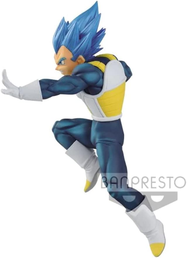 Banpresto - Dragon Ball Super Chosenshiretsuden II Super Saiyan Vegeta,Multicolor,200123 - Figurio