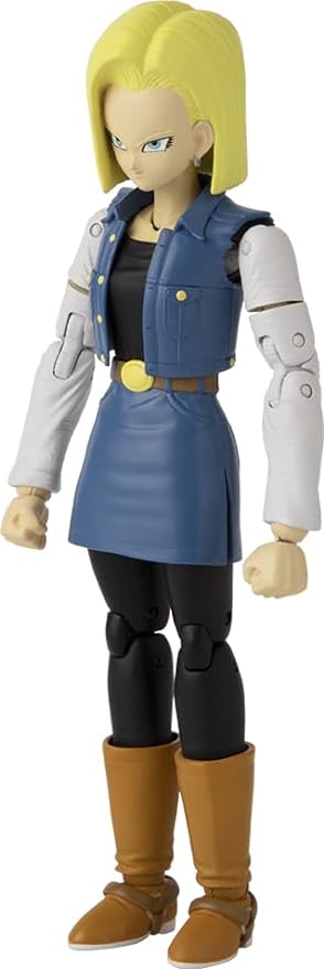 Dragon Ball Super - Dragon Stars - Android 18, 6.5" Action Figure - Figurio