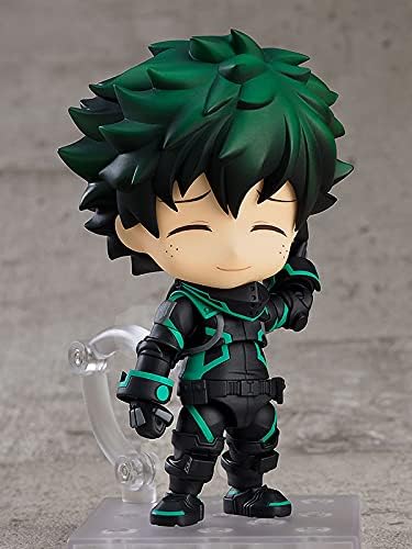 Good Smile My Hero Academia: Izuku Midoriya (Stealth Suit Ver.) Nendoroid Action Figure,Multicolor - Figurio