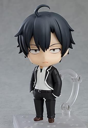 Good Smile My Teen Romantic Comedy Snafu Climax: Hachiman Hikigaya Nendoroid Action Figure,Multicolor - Figurio