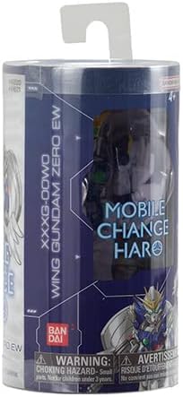 Bandai Namco - Gundam - Wing Gundam Zero (EW), Mobile Change HARO 3.5" Action Figure - Figurio