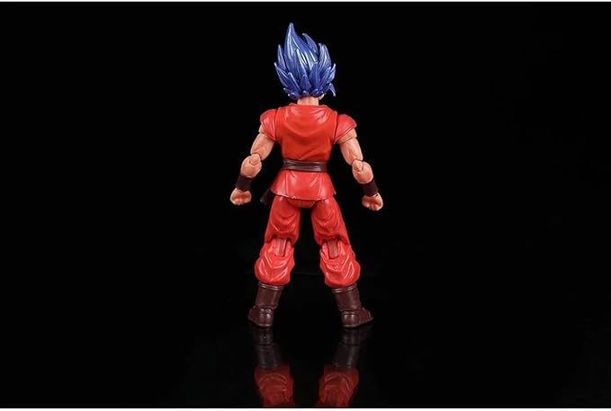 Bandai America - Dragon Ball Super Dragon Stars Super Saiyan Blue Kaioken x10 Goku - Figurio