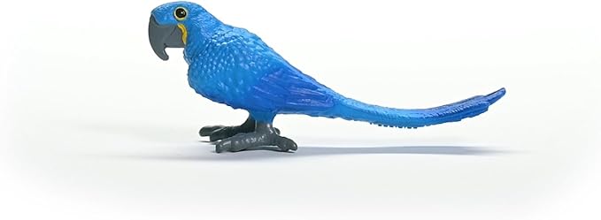 Schleich Wild Life New 2024 Wild Animal Toy Hyazinth Macaw Bird Figurine - Figurio