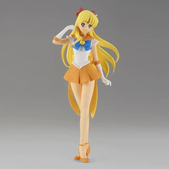 Banpresto - Pretty Guardian Sailor Moon Eternal The Movie - Glitter & Glamours - Super Sailor Venus (Version B) Statue - Figurio