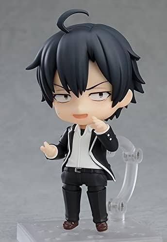 Good Smile My Teen Romantic Comedy Snafu Climax: Hachiman Hikigaya Nendoroid Action Figure,Multicolor - Figurio