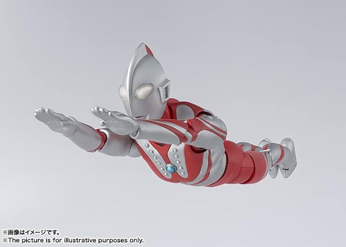 TAMASHII NATIONS - Ultraman - Zoffy, Bandai Spirits S.H.Figuarts Action Figure - Figurio