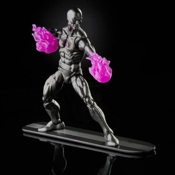 Hasbro Marvel Legends Series Avengers 15-cm Collectible Action Figure Toy Silver Surfer with 6 Accessories - Figurio