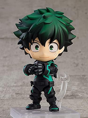 Good Smile My Hero Academia: Izuku Midoriya (Stealth Suit Ver.) Nendoroid Action Figure,Multicolor - Figurio