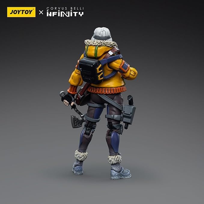 JOYTOY 1/18 Action Figures Oktavia Grimsdottir lcebreaker's Harpooner Collection Models (4 inch) - Figurio