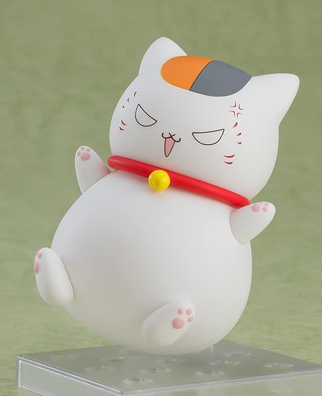 Good Smile Nendoroid Natsume's Book of Friends, Nyanko, Non-Scale, Plastic, Pre-Painted Action Figure,Green - Figurio