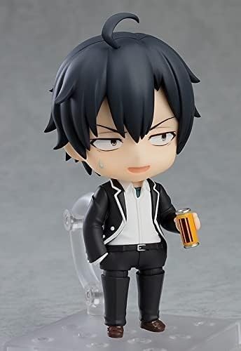 Good Smile My Teen Romantic Comedy Snafu Climax: Hachiman Hikigaya Nendoroid Action Figure,Multicolor - Figurio