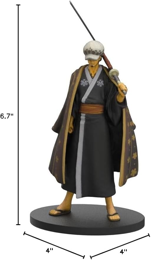 Banpresto Onepiece DXF The Grandline Men Wanokuni Vol.3, Multicolor - Figurio