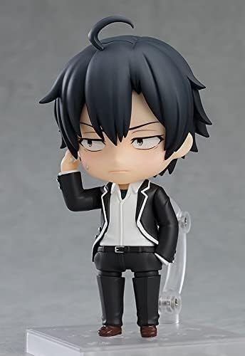 Good Smile My Teen Romantic Comedy Snafu Climax: Hachiman Hikigaya Nendoroid Action Figure,Multicolor - Figurio