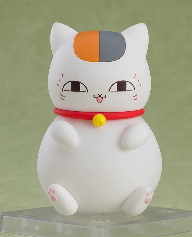 Good Smile Nendoroid Natsume's Book of Friends, Nyanko, Non-Scale, Plastic, Pre-Painted Action Figure,Green - Figurio