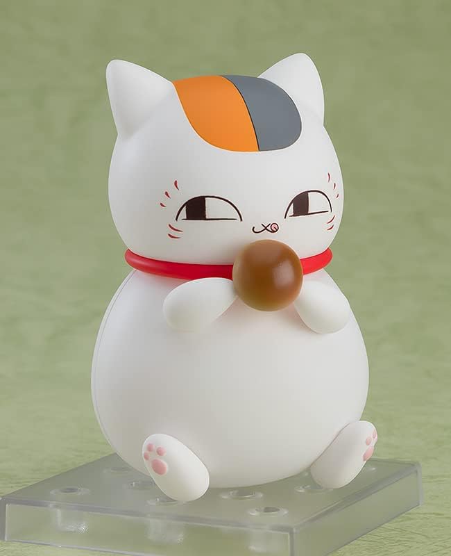 Good Smile Nendoroid Natsume's Book of Friends, Nyanko, Non-Scale, Plastic, Pre-Painted Action Figure,Green - Figurio