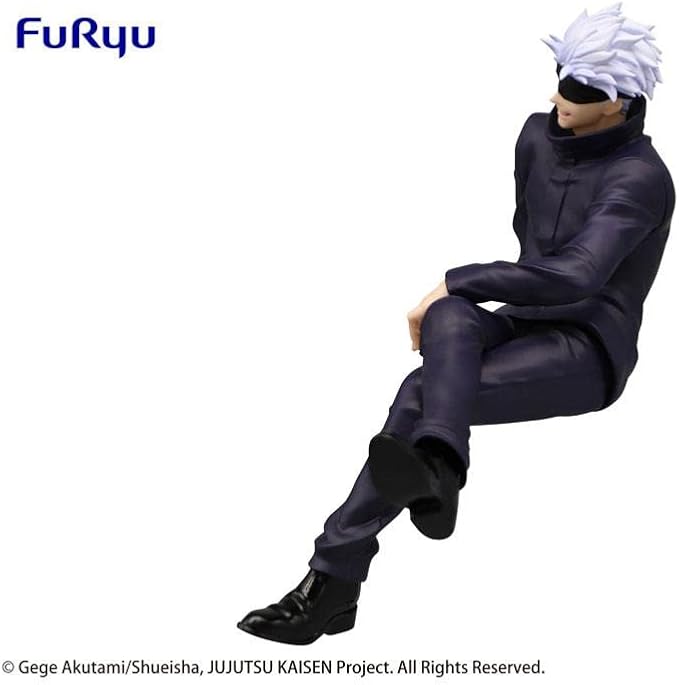 Furyu USA AMU-SHP0426 Jujutsu Kaisen Satoru Gojo Noodle Stopper Figure,Multicolor - Figurio