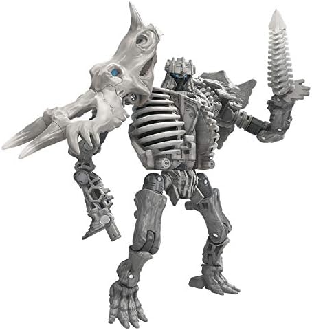 Transformers Toys Generations War for Cybertron: Kingdom Deluxe WFC-K15 Ractonite Fossilizer Action Figure - Kids Ages 8 and Up, 5.5-inch - Figurio