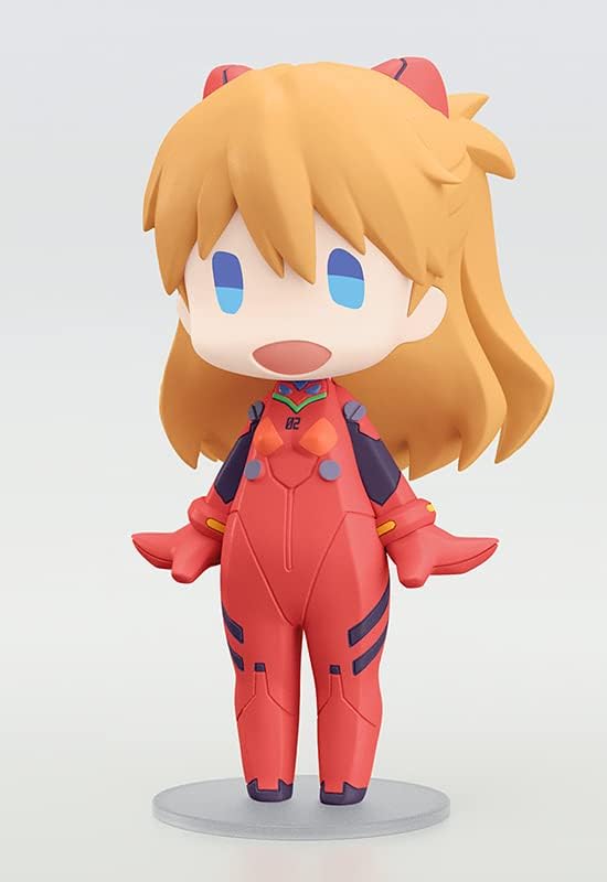 Good Smile Company Hello! Good Smile Evangelion Shikinami Asuka Langley, Non-Scale, Plastic, Pre-Painted Action Figure - Figurio