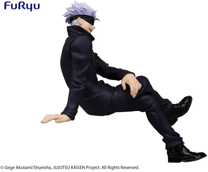 Furyu USA AMU-SHP0426 Jujutsu Kaisen Satoru Gojo Noodle Stopper Figure,Multicolor - Figurio