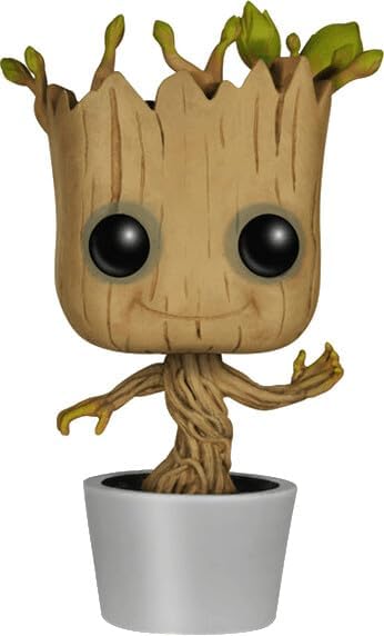 Funko Pop! Marvel: Dancing Groot Bobble Action Figure - Figurio