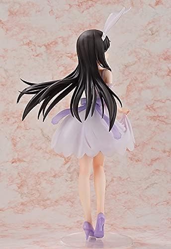 FREEing Puella Magi Madoka Magica: The Movie: Rebellion: Homura Akemi (Rabbit Ears Version) 1:4 Scale PVC Figure, Multicolor (F51027) - Figurio