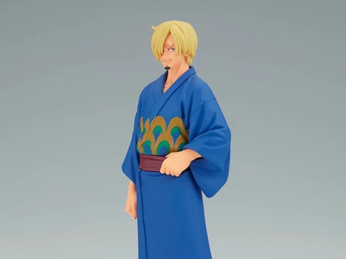 Banpresto - One Piece - Wanokuni Sanji (Yukata Ver.), Bandai Spirits DXF ~The Grandline Series~ Figure - Figurio