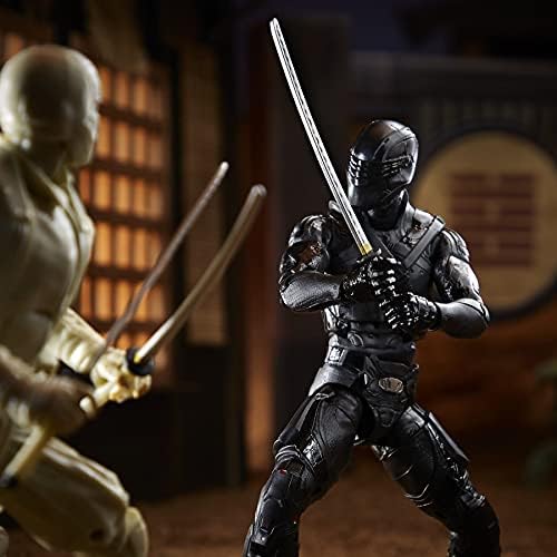 G. I. Joe Hasbro Classified Series : G.I. Joe Origins Snake Eyes Action Figure 16, Premium 6-Inch Scale Toy with Custom Package Art , Black - Figurio