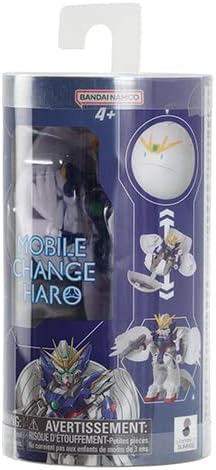 Bandai Namco - Gundam - Wing Gundam Zero (EW), Mobile Change HARO 3.5" Action Figure - Figurio