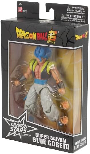 Dragon Ball Super - Dragon Stars - Super Saiyan Blue Gogeta, 6.5" Action Figure - Figurio