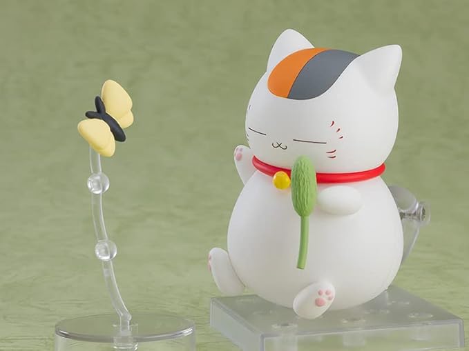 Good Smile Nendoroid Natsume's Book of Friends, Nyanko, Non-Scale, Plastic, Pre-Painted Action Figure,Green - Figurio