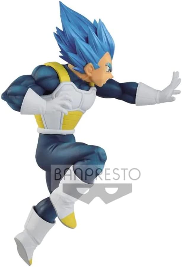 Banpresto - Dragon Ball Super Chosenshiretsuden II Super Saiyan Vegeta,Multicolor,200123 - Figurio