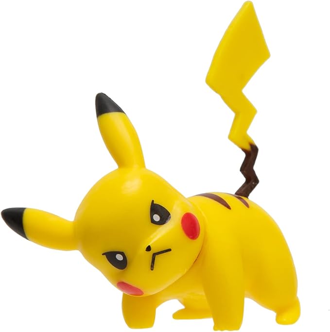 Pokémon Battle Figure 8 Pack - Features 2-Inch Pikachu, Eevee, Appletun, Growlithe, Mimikyu, Togepi, 3-Inch Raichu & Hawlucha - Authentic Details - Figurio