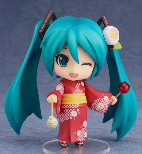 Good Smile Hatsune Miku: Nendoroid Action Figure Yukata Ver. Natsutsubaki - Figurio