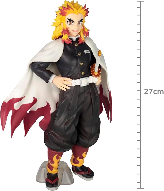 Ichibansho Figure - Demon Slayer: Kimetsu no Yaiba - Kyojuro Rengoku (The Hashira), Bandai Spirits Collectible Statue - Figurio