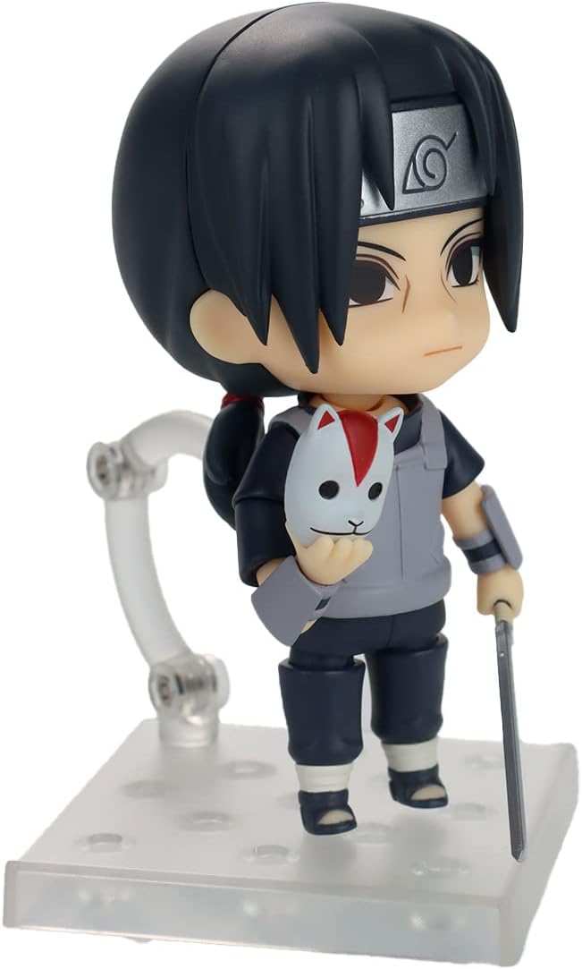 Good Smile Naruto Shippuden: Itachi Uchiha (Black Ops Version) Nendoroid Action Figure Multicolor - Figurio