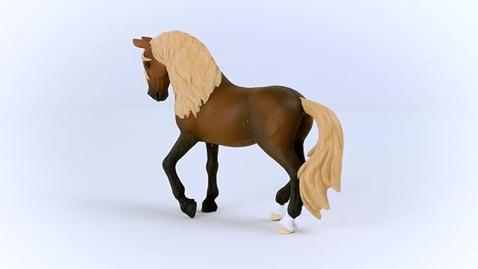 Schleich Horses 2023, Horse Club for Girls and Boys Paso Peruano Stallion Horse Toy Figurine, Ages 5+ - Figurio