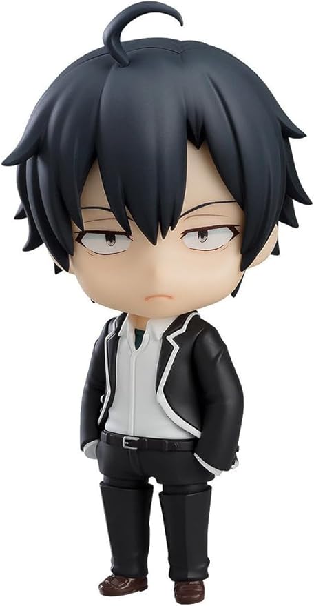 Good Smile My Teen Romantic Comedy Snafu Climax: Hachiman Hikigaya Nendoroid Action Figure,Multicolor - Figurio