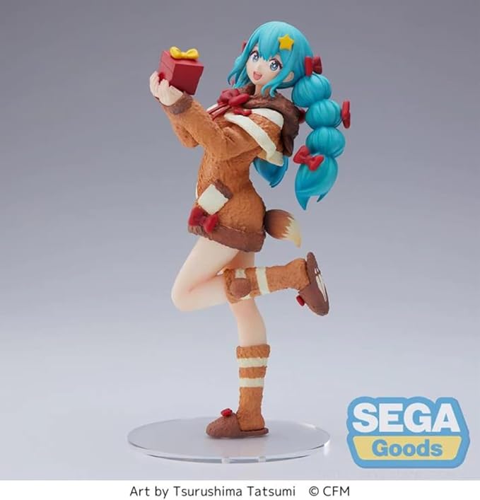 SEGA - Hatsune Miku Series SPM Statue - Hatsune Miku Winter 2022 - Figurio