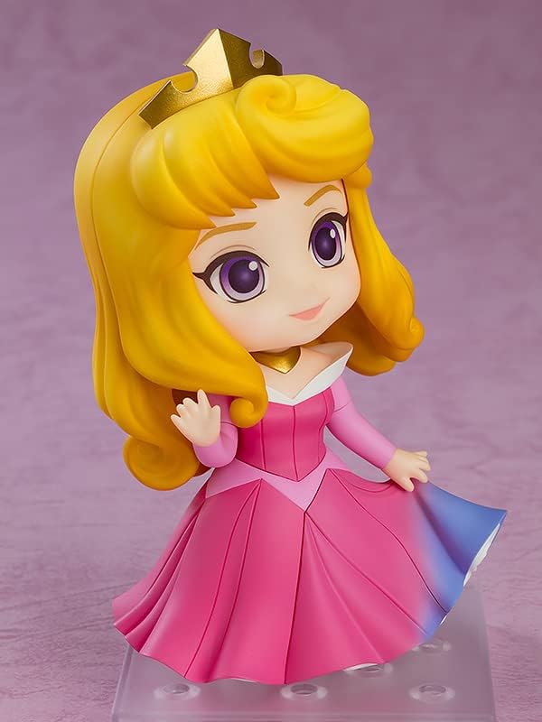 Good Smile Sleeping Beauty: Aurora Nendoroid Action Figure, Multicolor - Figurio