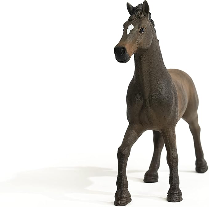 Schleich Horse Club Oldenburger Stallion Horse Figurine - Detailed Horse Toy in Spirited Pose, Durable for Education and Imaginative Play for Boys and Girls, Gift for Kids Ages 5+ - Figurio