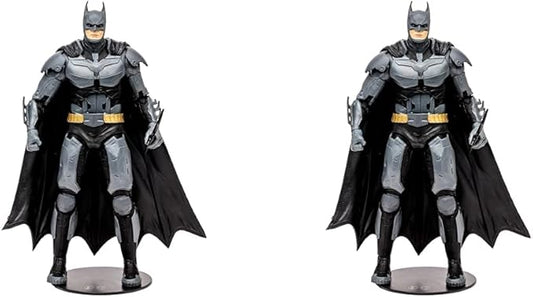 McFarlane Toys - DC Direct Gaming 7IN Figure with Comic - Injustice 2 WV1 - Batman (Pack of 2) - Figurio