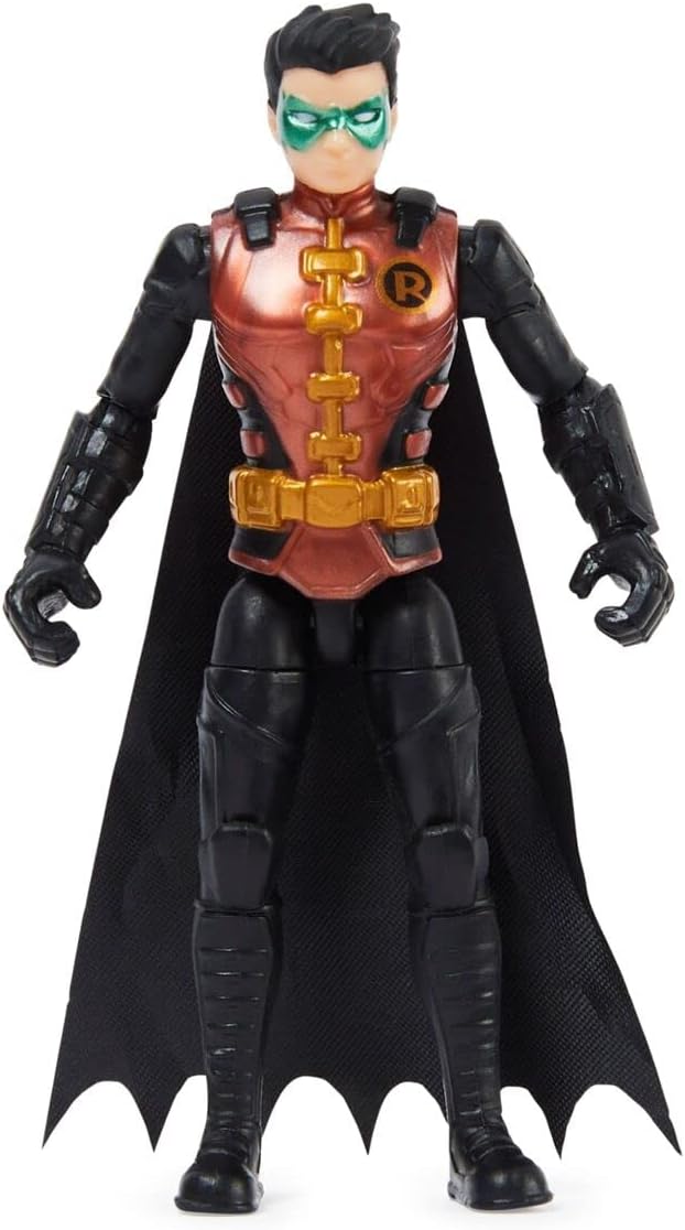 DC Batman 2022 Robin (Metallic Red Costume) 4-inch Action Figure by Spin Master - Figurio