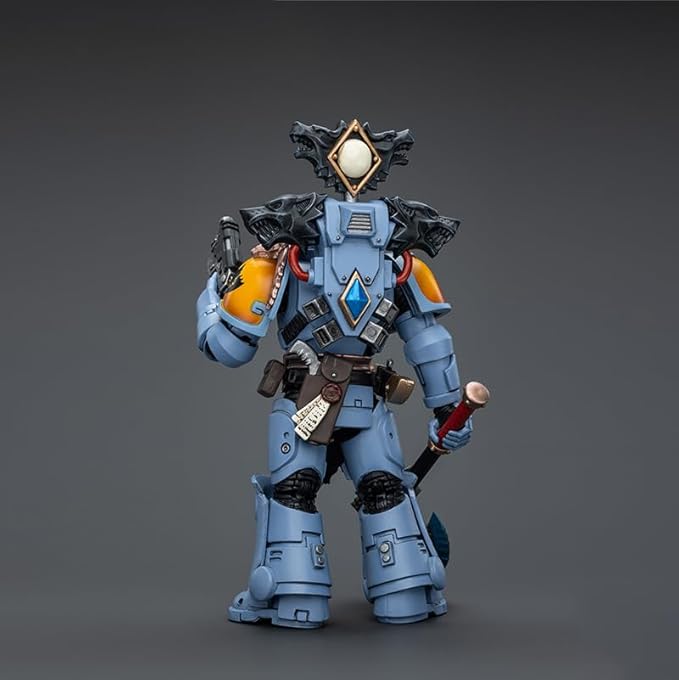 JOYTOY Warhammer 40,000 1/18 Action Figure Space Marines Space Wolves Claw Pack Brother Olaf Collection Model Birthday Gifts - Figurio