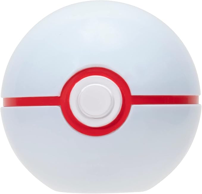 Pokémon PKW2659 - Clip'n'Go Pokéball - Pichu & Premier Ball, Official Pokéball with Detailed 5 cm Figure - Figurio